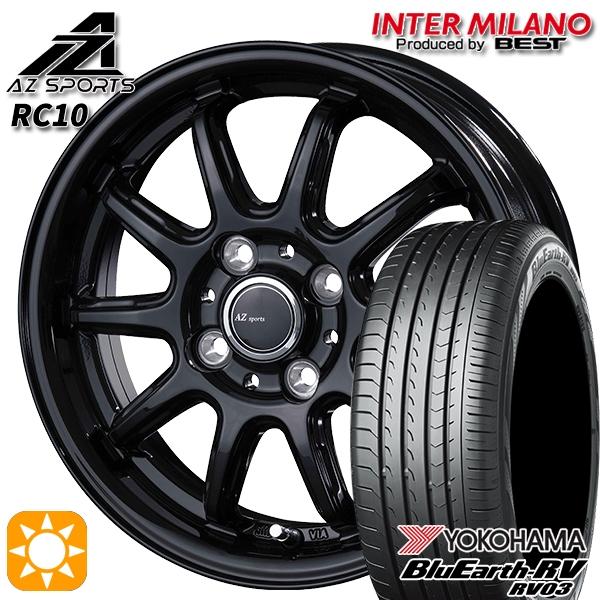 サマータイヤ ホイール4本セット 165/55R15インチ 4H100 AZ-Sports RC10...