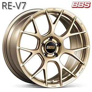 25〜26日+5倍 BBS RE-V7 【RE-V7057】 19インチ 9.5J 5H120 +25 ゴールド(GL) アルミホイール単品 1本 4本以上送料無料｜mauto