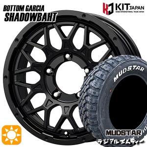 215/70R16 マッドスター ラジアルM/T ホワイトレター ボトムガルシア シャドウバーツ MBK 16インチ 5.5J 5H139