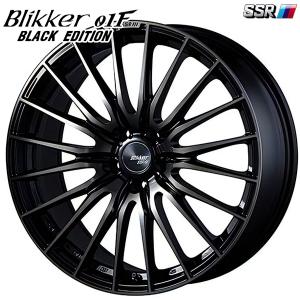 25〜26日+5倍 SSR Blikker ブリッカー 01F ブラックエディション 19インチ 8.5J 5H114.3 +38 アッシュブラック アルミホイール単品 1本 4本以上送料無料｜mauto