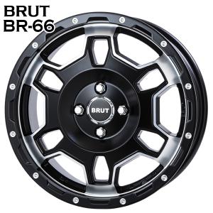 サマータイヤ ホイール4本セット 215/65R16インチ 4H100 BRUT ブルート BR-66 MLB マッドスター ラジアルM/T ホワイトレター