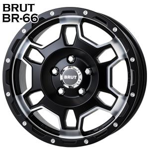 サマータイヤ ホイール4本セット 215/65R16インチ 6H139.7 BRUT ブルート BR-66 MLB MUDSTAR マッドスター RADIAL M/T ホワイトレター