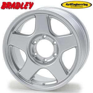 ジムニーノマド専用 ホイールセット 235/70R16インチ 5H139.7 4x4エンジニアリング BRADLEY V ブラッドレーV BS マッドスター ワンパクM/T ホワイトレター