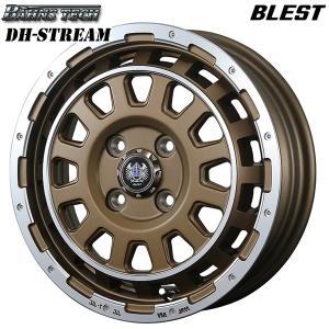 サマータイヤ ホイール4本セット 155/65R14インチ 4H100 BLEST バーンズテック DHストリーム BR マッドスター ラジアルA/T ホワイトレター