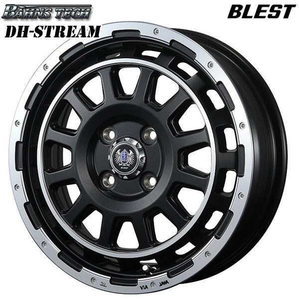 サマータイヤ ホイール4本セット 165/65R14インチ 4H100 BLEST バーンズテック ...