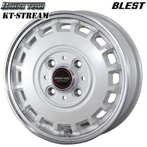 サマータイヤ ホイール4本セット 165/65R14インチ 4H100 BLEST バーンズテック KT-ストリーム WHT マッドスター ラジアルA/T ホワイトレター