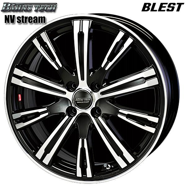 サマータイヤ ホイール4本セット 205/40R17インチ 4H100 BLEST バーンズテック ...