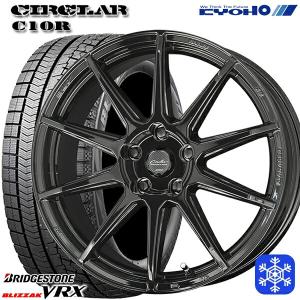 5月15日+5倍 225/55R17インチ ブリヂストン ブリザック VRX 5H114.3 スタッドレスタイヤホイール4本セット 共豊 サーキュラー C10R■並行輸入品｜mauto