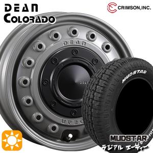 145/80R12 80/78N マッドスター ラジアルA/T ホワイトレター クリムソン ディーンコロラド SG 12インチ 4.0J 4H100