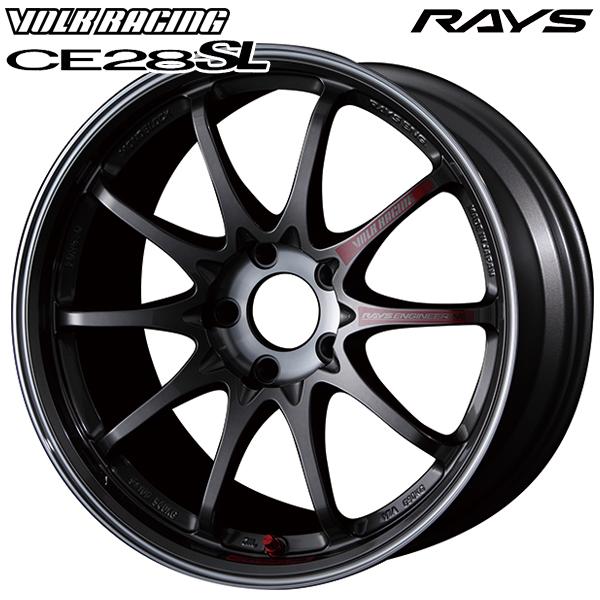 RAYS ボルクレーシング CE28 SL 17インチ 7.5J 5H114.3 +48 PG アル...