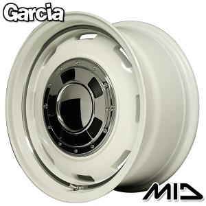 サマータイヤ ホイールセット 165/60R15インチ 4H100 MID ガルシア シスコ WHT マッドスター ラジアルM/T ホワイトレター
