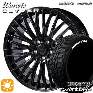 サマータイヤ ホイール4本セット 225/60R18インチ 5H114.3 MONZA ワーウィック クライヴァー GBK マッドスター ワンパクM/T ホワイトレター