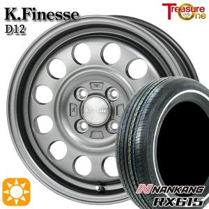 155/65R14 ホワイトリボン RX615 ディーン クロスカントリー 14×4.5 14
