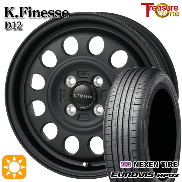 サマータイヤ ホイール4本セット 145/80R13インチ 4H100 トレジャーワン ケイフィネス...