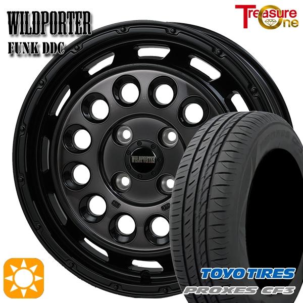 サマータイヤ ホイール4本セット 165/60R15インチ 4H100 ワイルドポーター ファンク ...