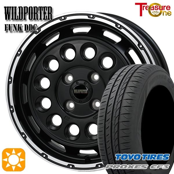 サマータイヤ ホイール4本セット 165/60R15インチ 4H100 ワイルドポーター ファンク ...