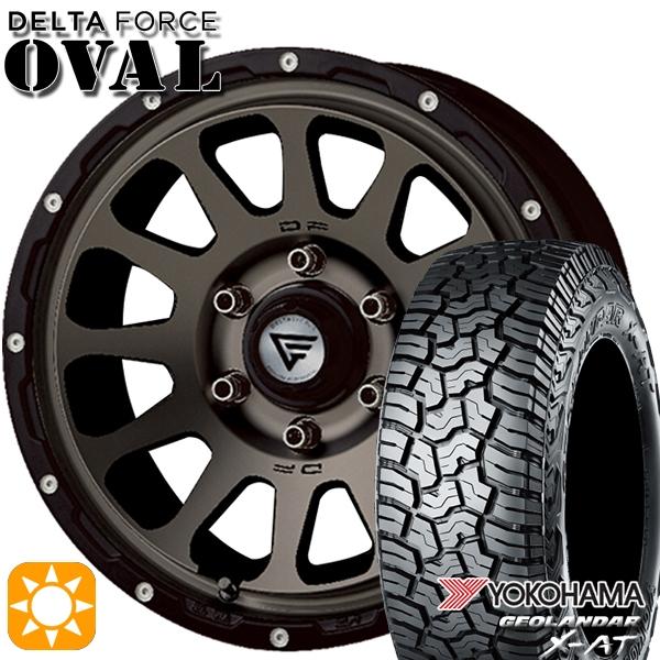 サマータイヤ ホイール4本セット 265/70R17インチ 6H139.7 デルタフォース オーバル...