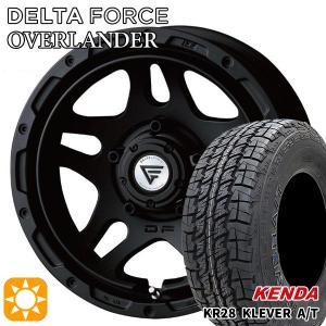 サマータイヤ ホイール4本セット 225/75R16インチ 5H139 デルタフォース オーバーランダー MB ケンダ KENDA KLEVER A/T アウトラインホワイトレター｜mauto