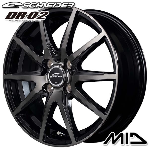 18〜19日+5倍 サマータイヤ ホイール4本セット 175/70R14インチ 4H100 MID ...