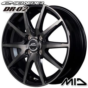 マルカサービス N-BOX等 MID シュナイダー DR-02 14インチ 4.5J 4H100