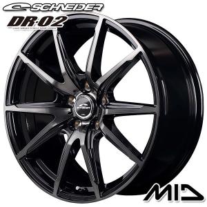 マルカサービス 4本購入で送料無料 MID WHEELS SQ27 18x7.0J 5/114.3 +