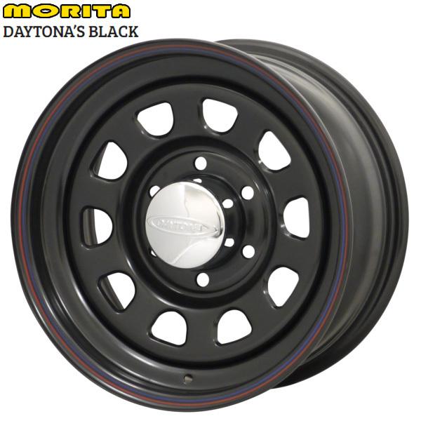 MRT DAYTONA&apos;S ブラック 15インチ 6.5J 6H139.7 +40 ホイール単品 4...