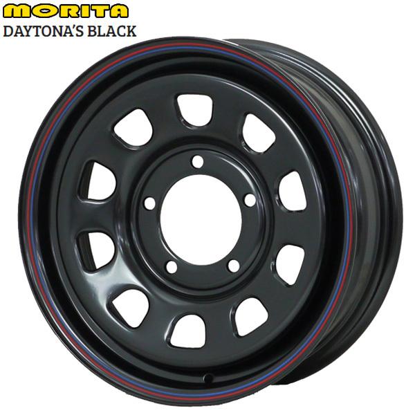 MRT DAYTONA&apos;S ブラック 16インチ 5.5J 5H139.7 -20 ホイール単品 4...