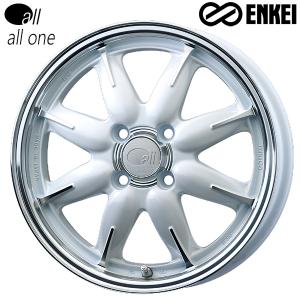 オールシーズンタイヤ ホイール4本セット 155/65R14インチ 4H100 ENKEI エンケイ オール ワン PW クムホ ソルウス 4S HA32