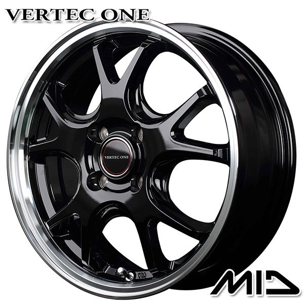 オールシーズンタイヤ ホイール4本セット 195/50R16インチ 4H100 MID ヴァーテック...