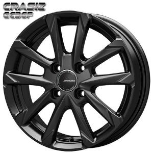 アルミホイル　ブラック　17インチ KOSEI コーセイ クレイシズ GC36F 17インチ 6.0J 5H100 +40