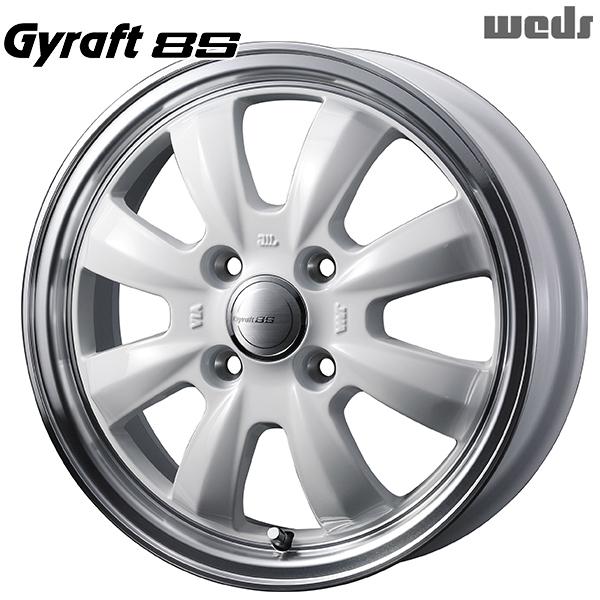 18〜19日+5倍 Weds Gyraft ウェッズ グラフト 8S 12インチ 4.0J 4H10...