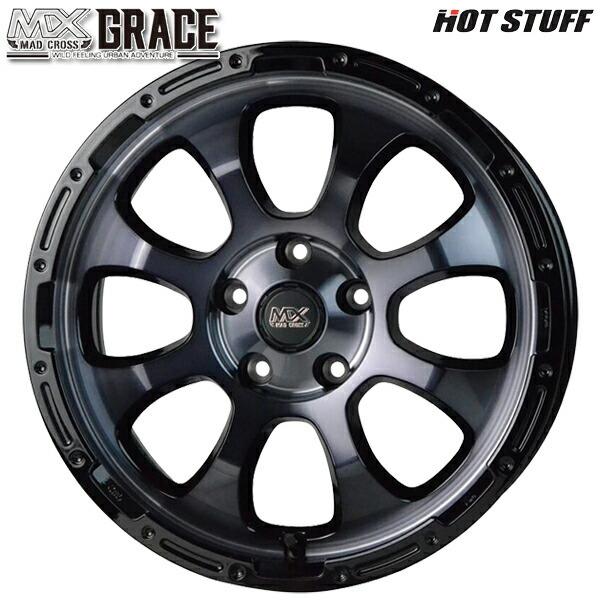 オールシーズンタイヤ ホイール4本セット 205/50R17インチ 5H114 ホットスタッフ マッ...