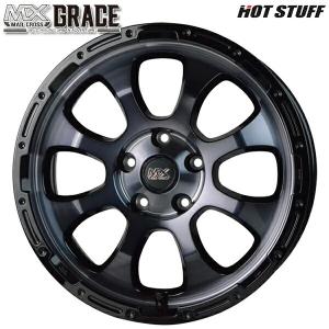 サマータイヤ ホイール4本セット 225/65R17インチ 5H114.3 ホットスタッフ マッドクロス グレイス BKC/BK マッドスター ラジアルM/T ホワイトレター