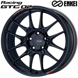 ENKEI エンケイ レーシング GTC02 18インチ 9.5J 5H114.3 +15 マットブラック アルミホイール単品 1本 4本以上送料無料