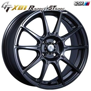 SSR SSR GTX03 16インチ 6.5J +53 4-100 マシンドグラファイトガンメタ