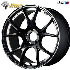 SSR SSR GTX01 15インチ 6.0J +45 4-100 フラットブラック4本で送料