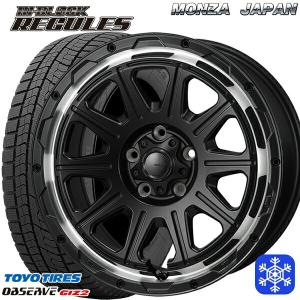 25〜26日+5倍 205/65R16インチ TOYO OBSERVE GIZ2 トーヨー オブザーブ ギズ2 5H114.3 スタッドレスタイヤホイール4本セット MONZA ハイブロック レグルス RP｜mauto