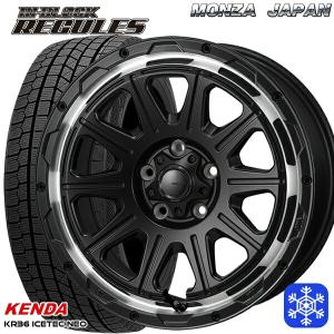 215/65R16インチ ケンダ KENDA KR36 5H114.3 スタッドレスタイヤホイール4本セット MONZA ハイブロック レグルス RP｜mauto