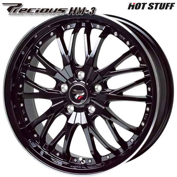 サマータイヤ ホイール4本セット 225/55R17インチ 5H114 ホットスタッフ プレシャス ...