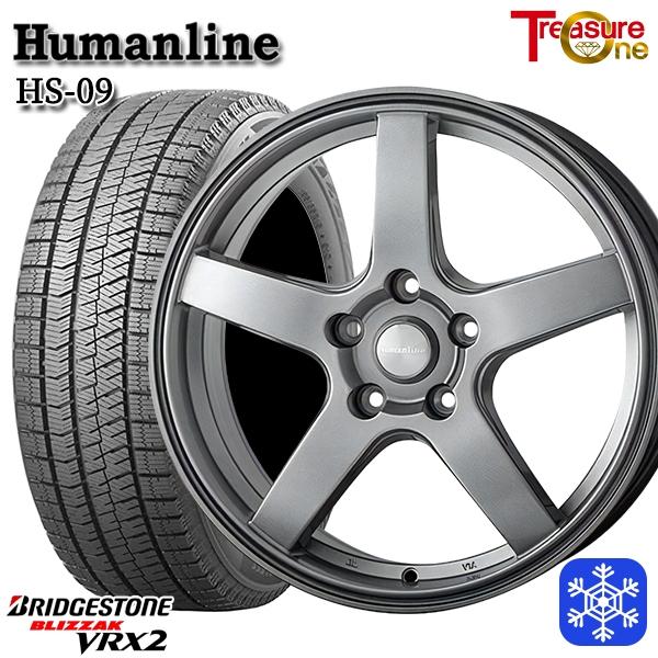 225/45R18インチ ブリヂストン ブリザック VRX2 5H114.3+38 スタッドレスタイ...