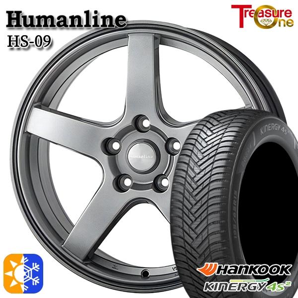 オールシーズンタイヤ ホイール4本セット 235/50R18インチ 5H114 トレジャーワン ヒュ...