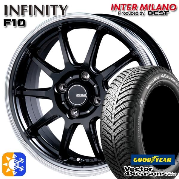 オールシーズンタイヤ ホイール4本セット 155/65R14インチ 4H100 インフィニティ F1...