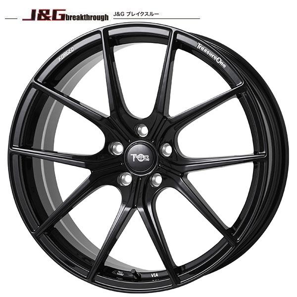 アウディ A5 ホイールセット 255/30R20インチ 5H112 トレジャーワン 鍛造 J&amp;G ...