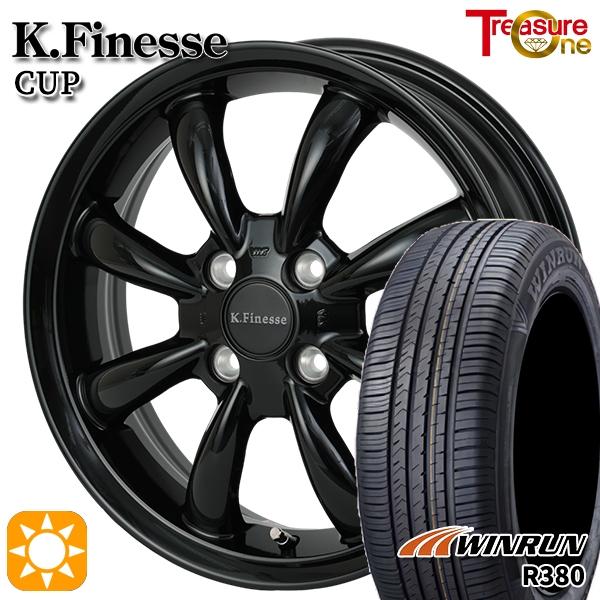 サマータイヤ ホイール4本セット 155/65R14インチ 4H100 トレジャーワン ケイフィネス...