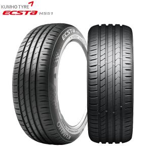 6/5〜6日+5倍 KUMHO ECSTA HS51 165/55R14 76V XL 14インチ クムホ エクスタ HS-51 新品 サマータイヤ｜mauto