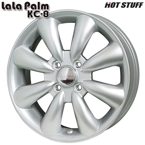 サマータイヤ ホイール4本セット 165/50R15インチ 4H100 ホットスタッフ ララパーム ...