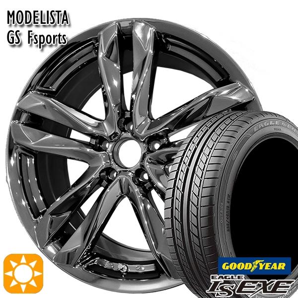 中古 サマータイヤ ホイール4本セット 235/35R19インチ 5H114 レクサス GS Fスポ...