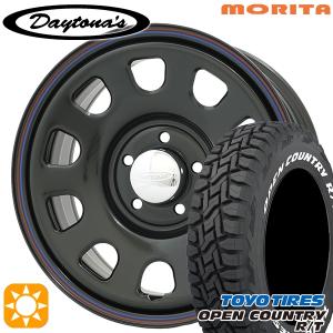 4本セット DAYTONA SS デイトナ 14x5.0J 4/100 +42 BK MUDSTAR マッド