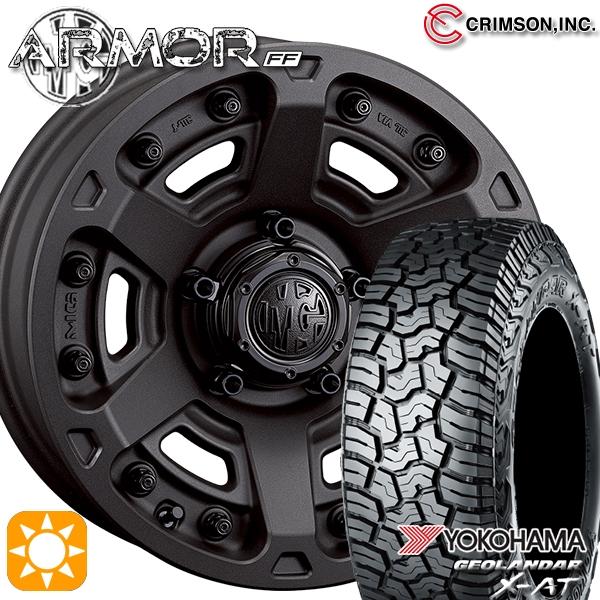 ジムニーシエラ専用 ホイールセット 225/75R16インチ 5H139 CRIMSON MG AR...