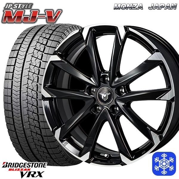 215/60R16インチ ブリヂストン ブリザック VRX 5H114.3 スタッドレスタイヤホイー...